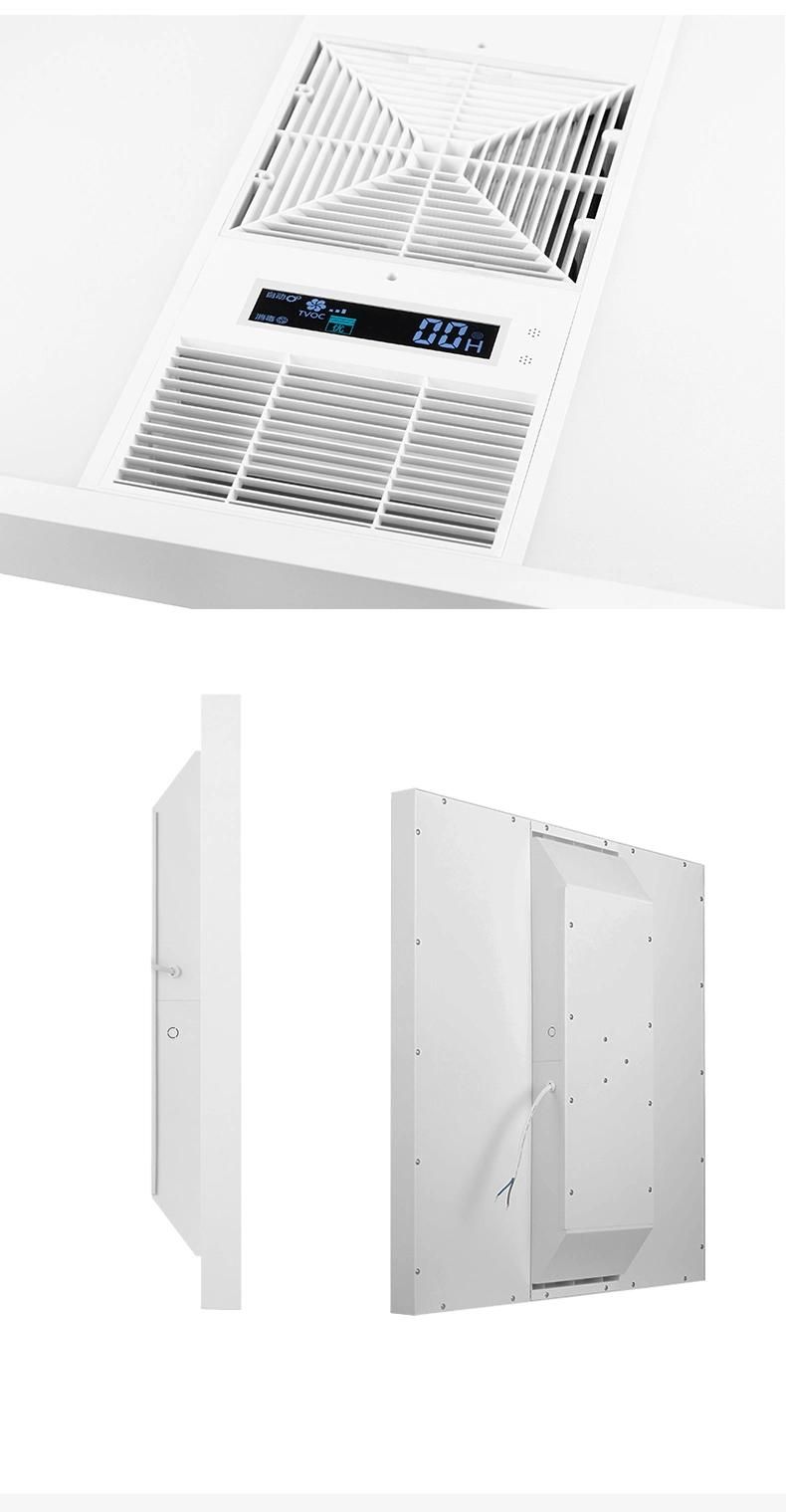 Newly Developed Nanometer Bactericidal Effect Antiseptic Anti-Virus Air-Cleaning LED Panel Light