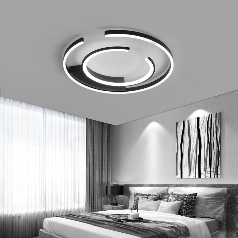 Round Acrylic LED Ceiling Light for Bedroom Villa
