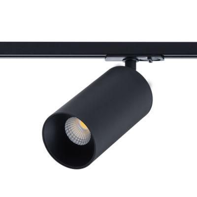 TUV Certified 18W High Quality Cylinder LED Track Light High Brightness Daylight Aluminum Spotlight