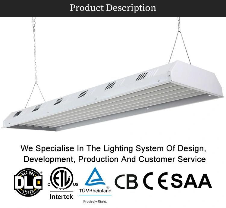 1200mm 120W Dustproof Pendant LED Linear High Bay Lights