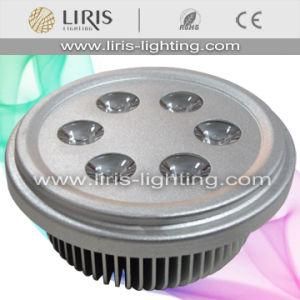 LED Lamp (6*1W, Pure Aluminum, AR111) (BY-LCHP-PA-6X1W-AR111)