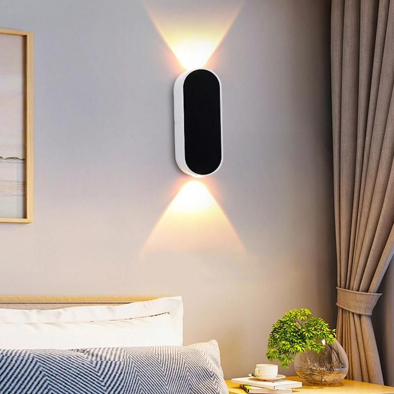 Wholesale Price Acrylic Modern Nordic Indoor PVC Wall Light Minimalist Bedroom Metal Wall Lamps