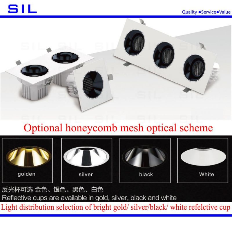 LED 45W Ceiling Recessed Downlight Adjustable Light CE RoHS Spotlight