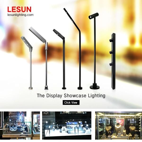 Installation Hole 6mm 3W Jewelry Showcase Display Lighting