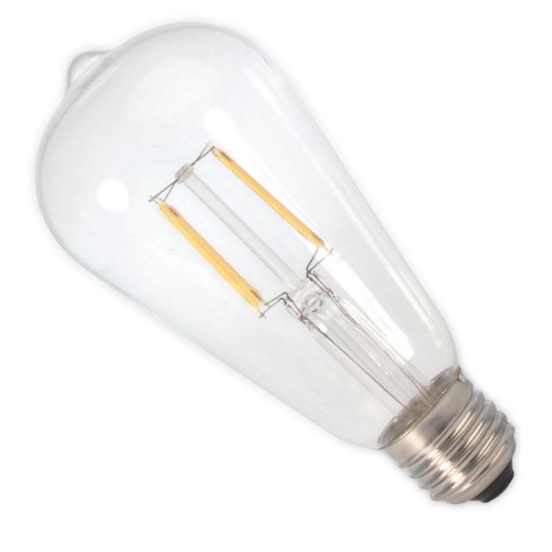 WiFi Control LED Filament Bulbs St64 LED Lighting 4W 6W 8W 10W LED Lamp E27 Base Dimmable LED Light with Ce RoHS
