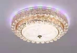 Contemporary Nordic Ceiling Round Modern Luxury Crystal Chandelier Lighting for Home&#160;
