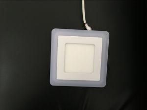 Square Blue+White LED Panel Lighting 2017 Hot Sale LED Light