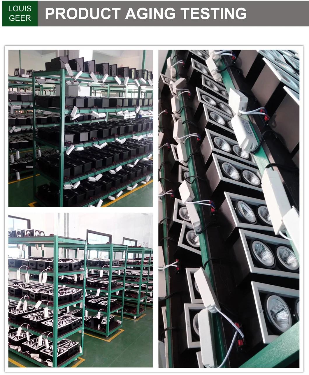 High Quality Moving Head LED 36W 45W Recessed Grille Light Housing LED Grille Spot Light