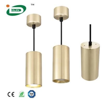 Suspended Ceiling Lamp LED Pendant Light Copper Plated Modern Decorative Indoor LED Lighting