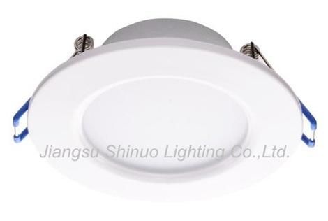 Recessed LED Ceiling Lighting Iron Downlight 2.5 Inch 3W 4000K Nature White