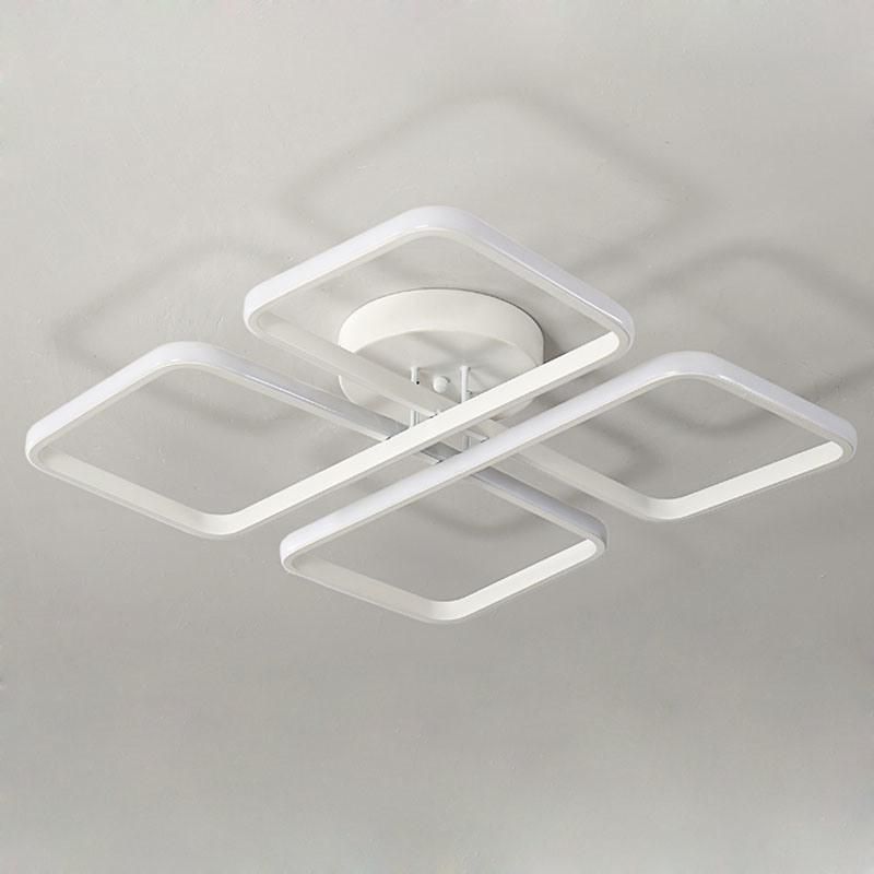 Postmodern Minimalist Bedroom Lamp Ceiling Light LED Living Room