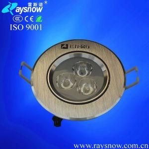 3W High Power LED Recessed Ceiling Lights