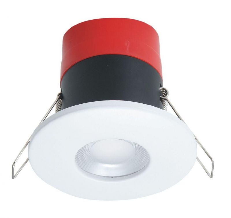 Fire-Rated Fireproof 3CCT Switchable 7W Dimmable Indoor LED Down Light
