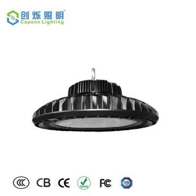 Capson 19 Best Sell CCC/EMC/LVD/Ce/RoHS/Saso 150W UFO LED High Bay Light/ LED Industrial Lights with 2 Years Warranty