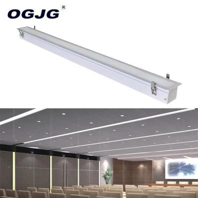 40W 60W 80W Recessed LED Linear Light for Conference Room