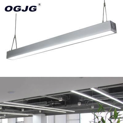 Modern Hanging Pendant Commercial LED Linear Lighting for Office Showroom