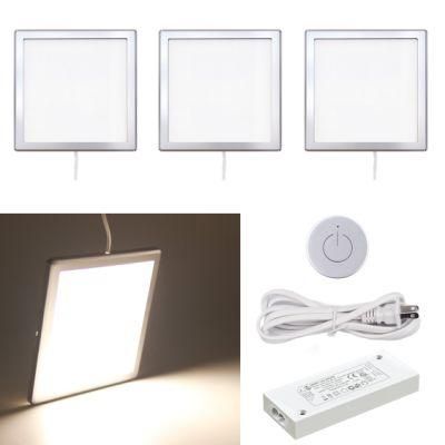 LED Super Slim Mini Panel Light Furniture Puck Light Lighting Indoor Illumination