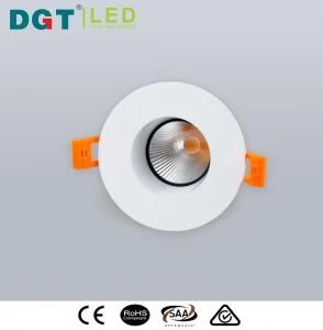 Factory Price Dimmable Anti-Glare Low Watts LED COB Downlight