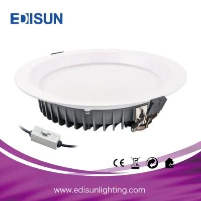 Ugr&lt;19 LED Anti-Glare Downlight 12W Recessed Cut out 100mm
