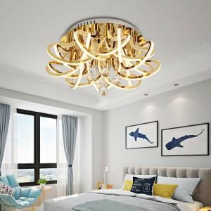 Fancy Lighting Stainless Steel Morden Hotel Chandelier for Living Room