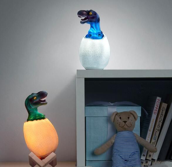 Children Magical Dinosaur Silicone Night Light Dimming Multicolor