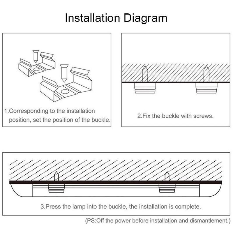 Easy Installation LED T5 Fixtures 7W with High Brightness, Safe Durable, No Flicker