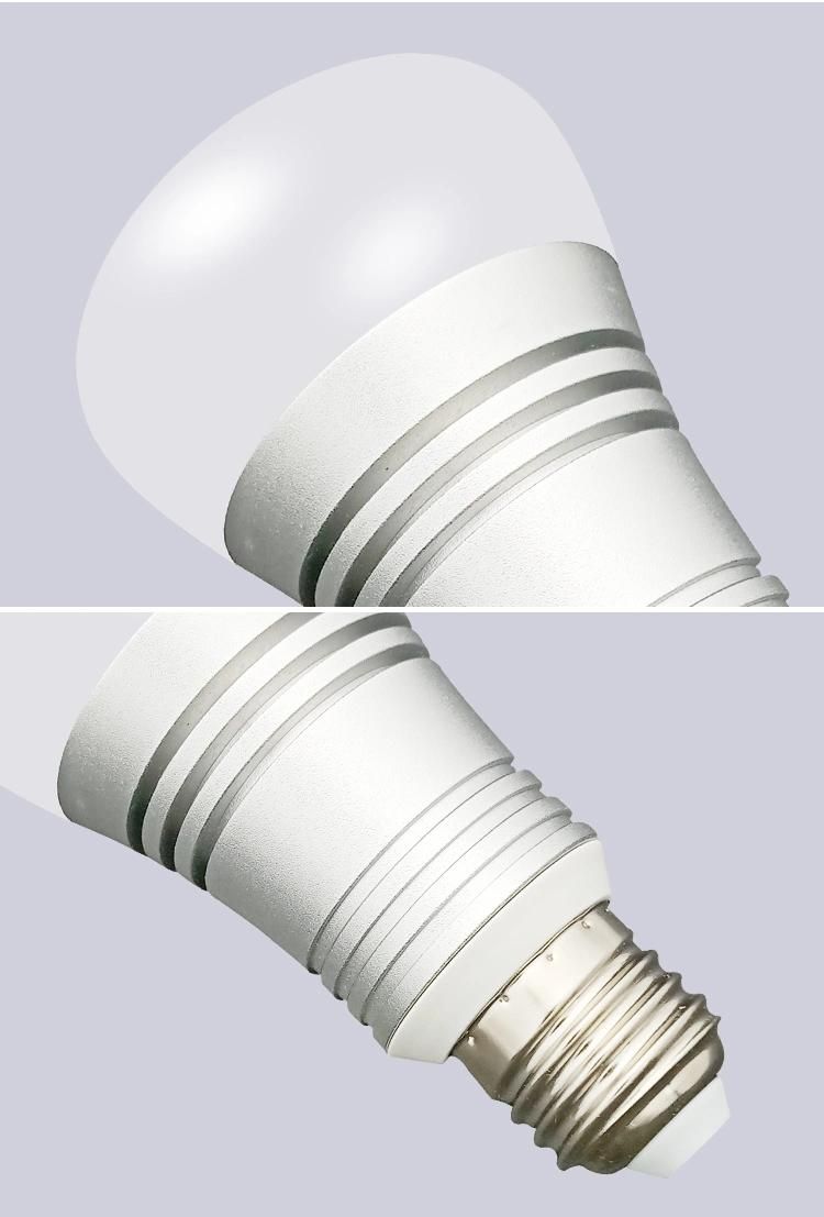 Flat 7W PC+Aluminum Smart Bulbs with APP Homekit