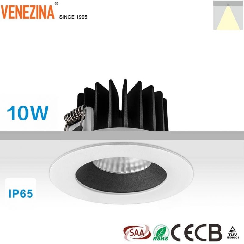 5-Year Warranty IP65 Waterproof COB 6W Recessed LED Ceilinglight Fixed Light