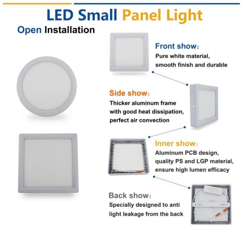 Big Discount Square Surface Mounted 12W Sdk LED Downlight