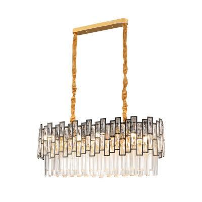 Dafangzhou 192W Light China Iron Light Fixtures Suppliers LED Linear Light Lighting and Circuitry Design Art Chandelier for Hall