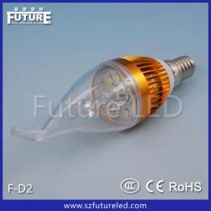 LED Flameless Candle 3W LED E14 LED Candle Lighting Bulb