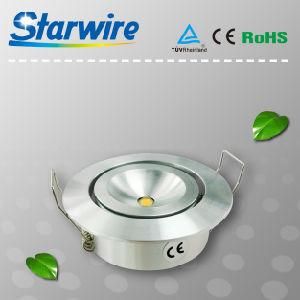 Sw-Dlr03 Rotatable Puck Lamp Small LED Spotlight for Cabinet / Showcase / Counter / Displaying