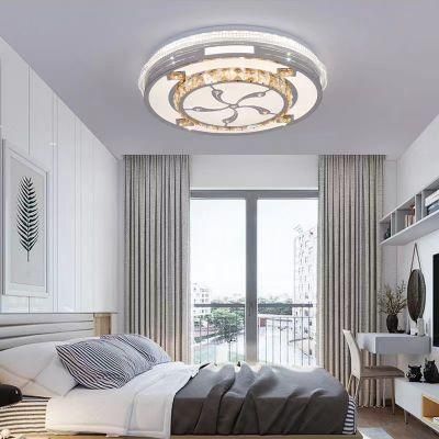 Smart House Mounted Ceiling Lamp for Living Room Modern LED Crystal Ceiling Lights