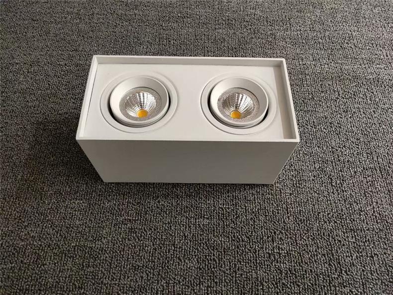 Wholesale Pure Aluminium Adjustable MR16 Lamp Surface Mounted Kitchen Ceiling Lights LED Downlight for House Building