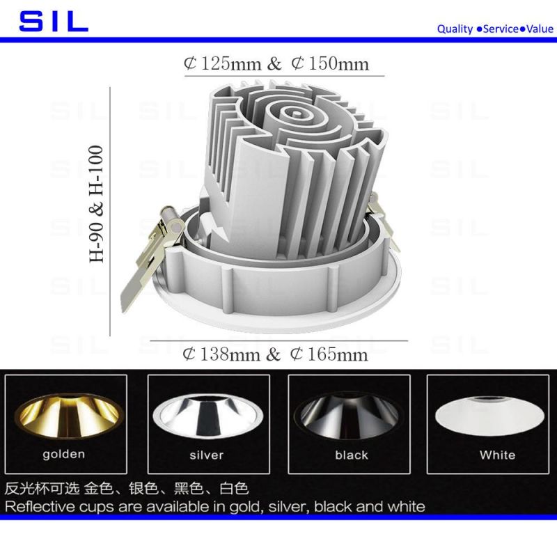 Hot Sales High Quality LED Spot Light with Cheap Price, 35W Die Casting LED Spot Light with Special Aluminum Reflector Spotlight