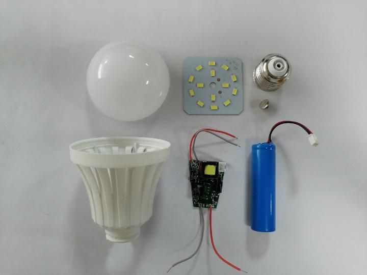 AC DC 5W 7W 9W 12W Li-Battery LED Emergency LED Bulb