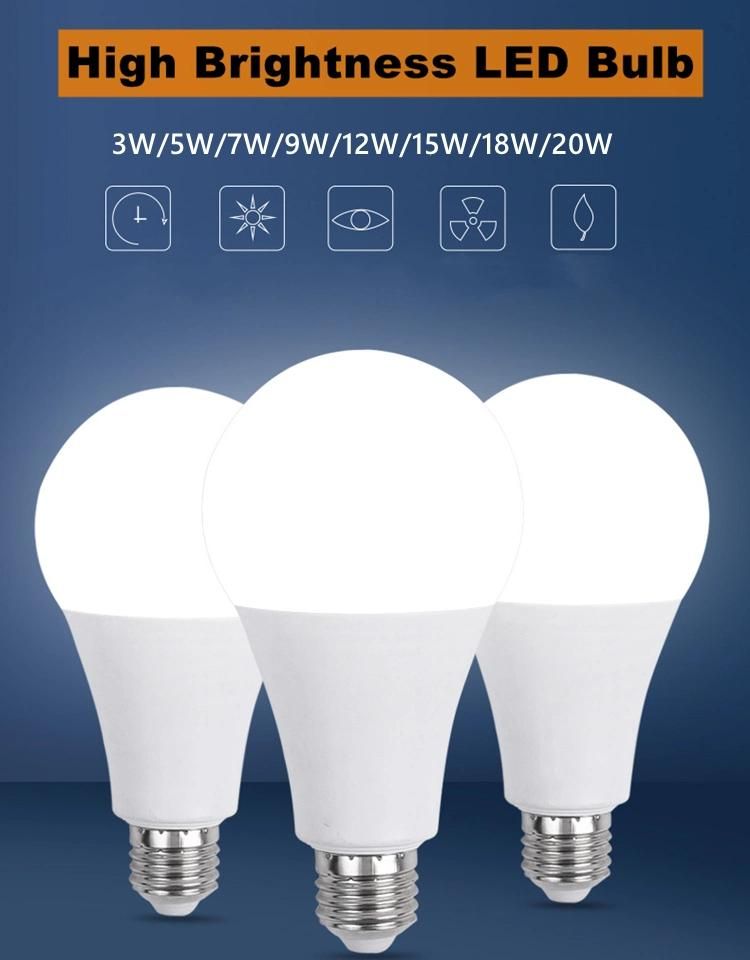 Popular Home Use Snow White IC 85-265V 12W LED Bulb Light