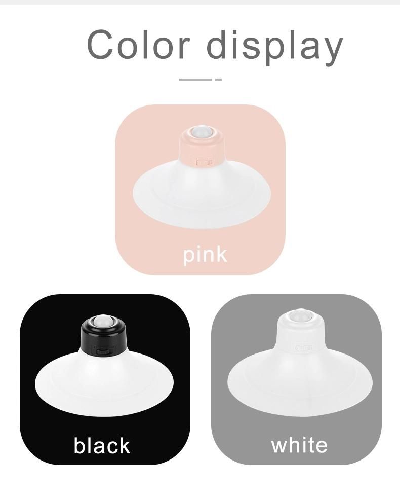Dropshipping Smart Induction ABS PVC Chuck Adsorption Type Induction Night Light Rechargeable Portable Induction Light 2022