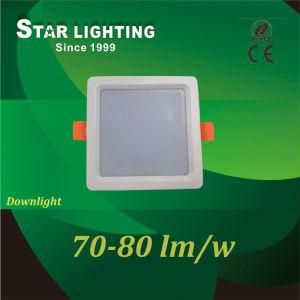 White LED Factory Ce 7W Wholesale Recessed LED SMD Ceiling Downlight for Hotel/Shopping Mall/Musem/Bathroom