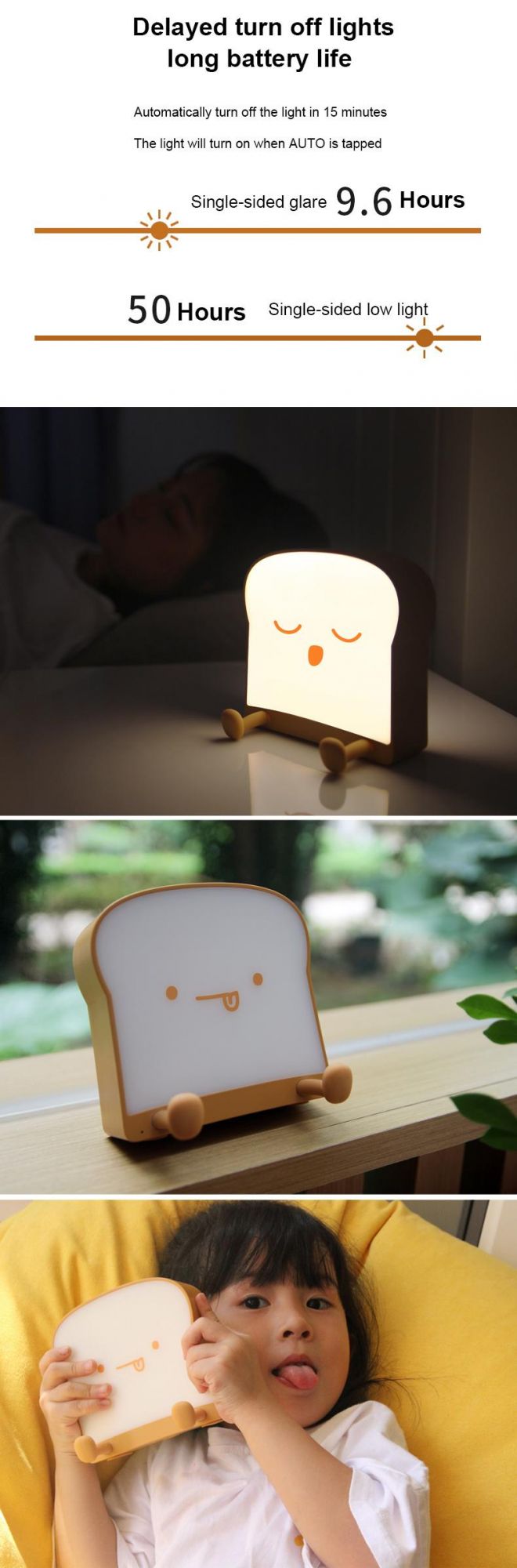 2021 New Bedroom Baby LED USB Night Light Silicone Cute Mini Soft Cartoon Gift Night Lamps for Children