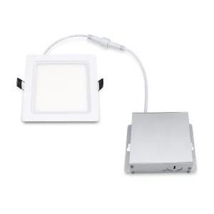 LED 4 Inch 8/10W 120V Dimmable Slim Recessed Down Light/SMD2835 Square Panel