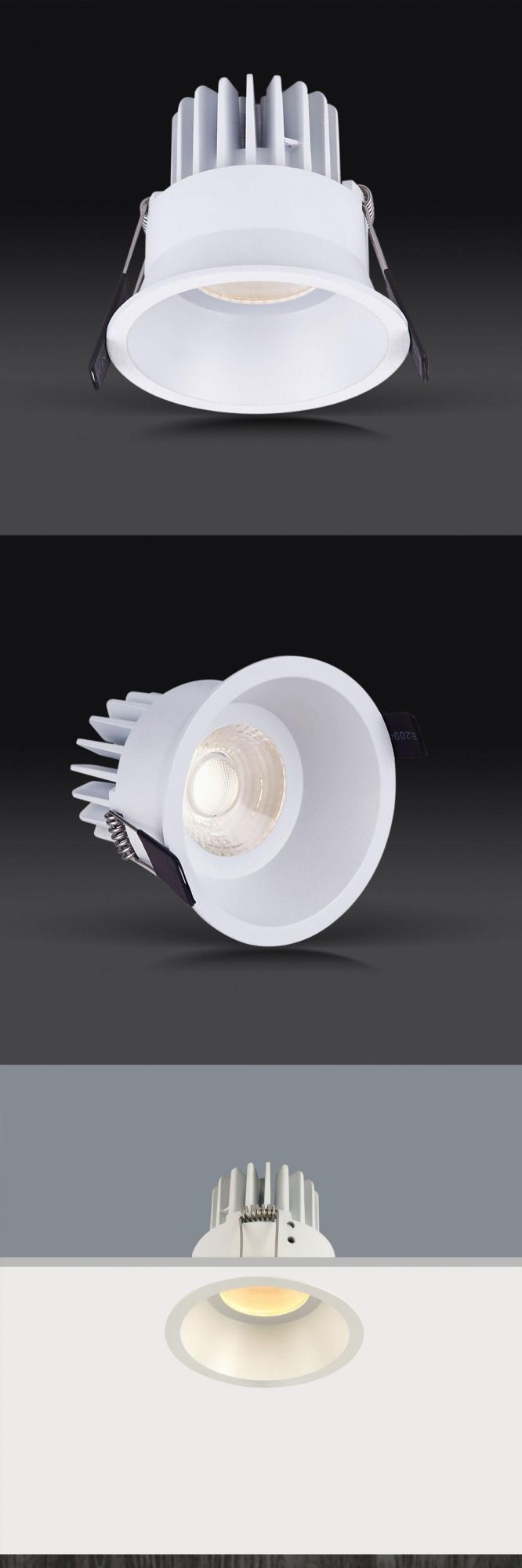 6W, 10W COB LED Downlight Dimmable with Ce, RoHS, TUV, SAA Approval 5 Yeras Warranty
