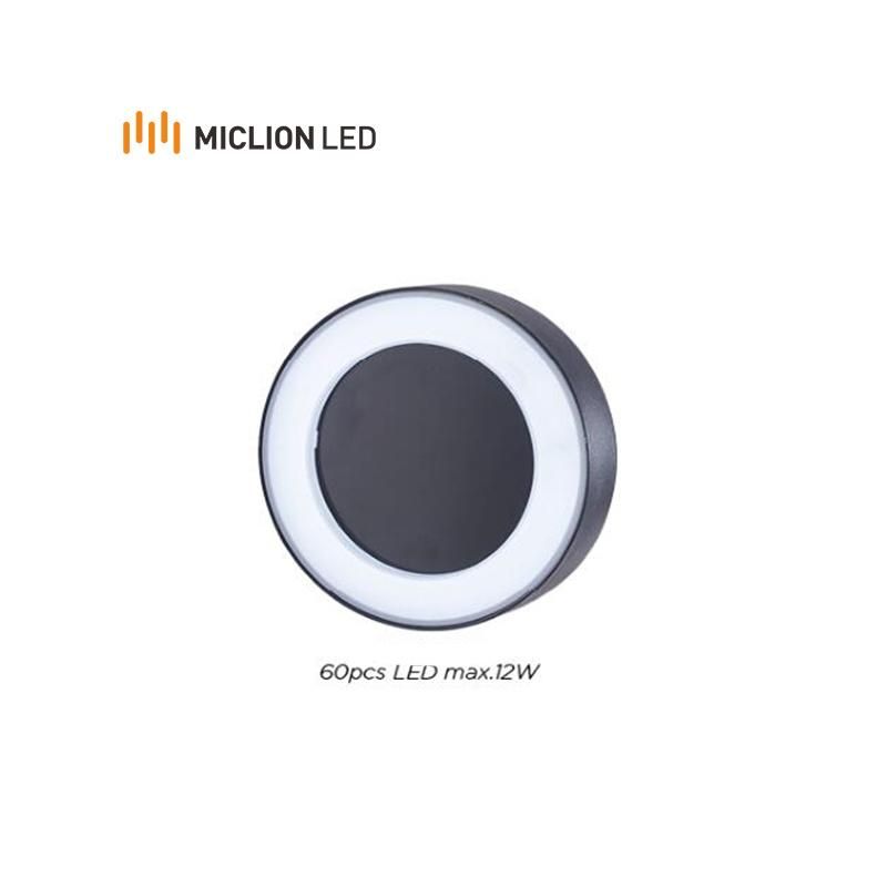 China Manufacturer Aluminum Die-Casting Wall Light Oval Shape 9W with Ce RoHS