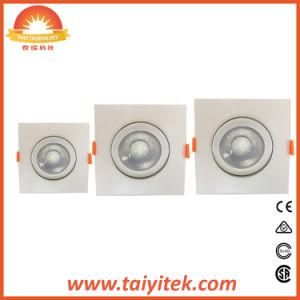 Popular Square Surface Mount Rotating Ceiling Lamp with LED Lighting