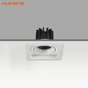 High Quality Aluminum LED 5W Square Recessed Downlight