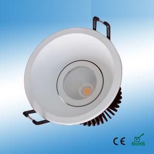 5W/6W Dimmable COB Downlight with 80ra