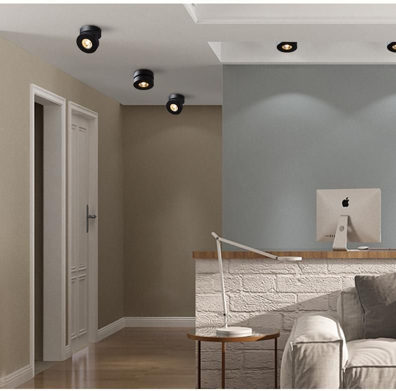 High Quality Rotatable Decorative LED Ceiling Light Track Light