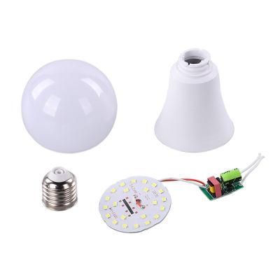 LED Manufacturer Raw Material SKD 9W E27 LED Bulb Light