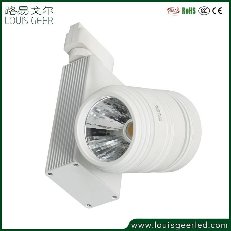 OEM Shop Decoration Constant Current 15W 20W 25W 30W IP20 White Color Aluminum LED Track Light Best for Project