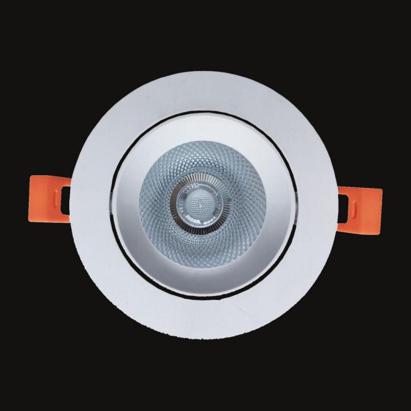 8W-12W Classic Ecolighting Europe Ceiling Recessed Adjustable LED Down Spotlight for Commercial Project Office Hotel Apartment Residential Corridor Rooms